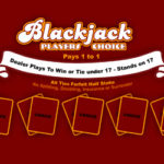Blackjack players choice