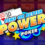 Tens or better 4 play power poker