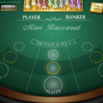 Mini baccarat
